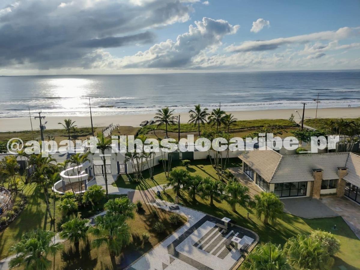Apto Cond Ilhas Do Caribe - Pr - Beira Mar Матиньюс Экстерьер фото