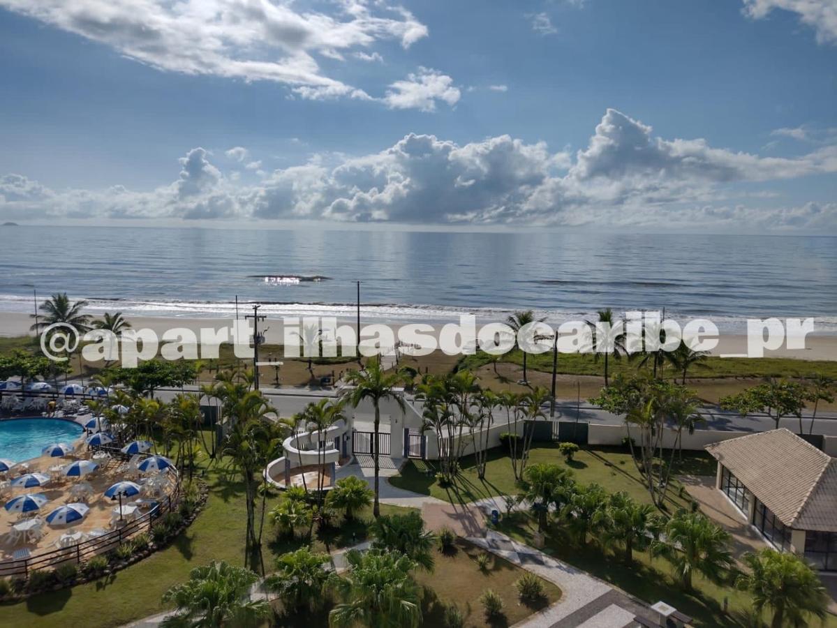 Apto Cond Ilhas Do Caribe - Pr - Beira Mar Матиньюс Экстерьер фото