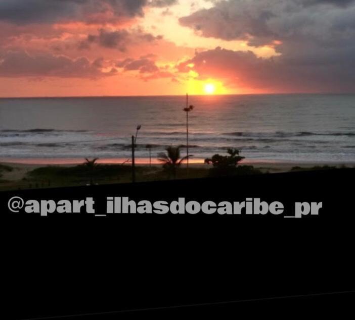 Apto Cond Ilhas Do Caribe - Pr - Beira Mar Матиньюс Экстерьер фото