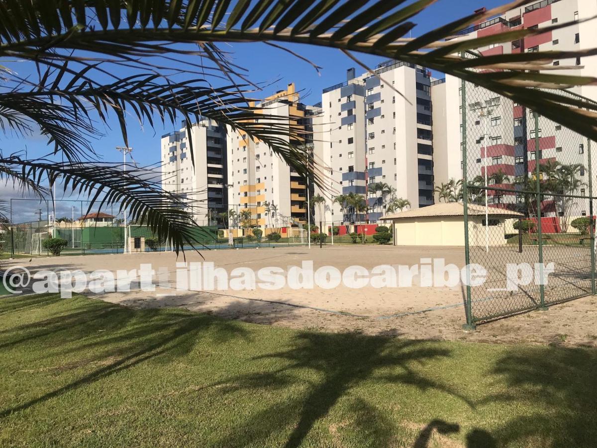 Apto Cond Ilhas Do Caribe - Pr - Beira Mar Матиньюс Экстерьер фото