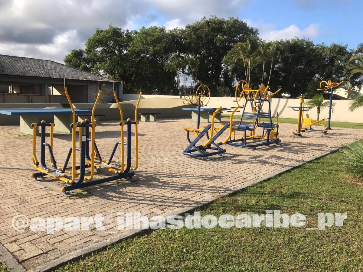 Apto Cond Ilhas Do Caribe - Pr - Beira Mar Матиньюс Экстерьер фото