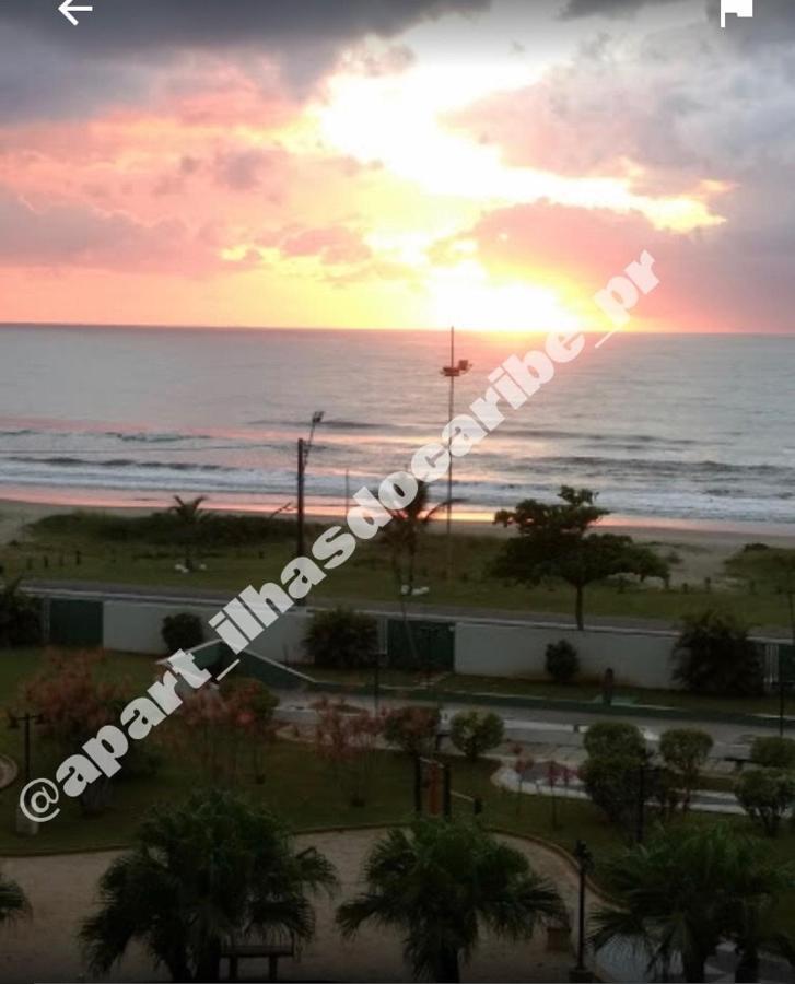 Apto Cond Ilhas Do Caribe - Pr - Beira Mar Матиньюс Экстерьер фото