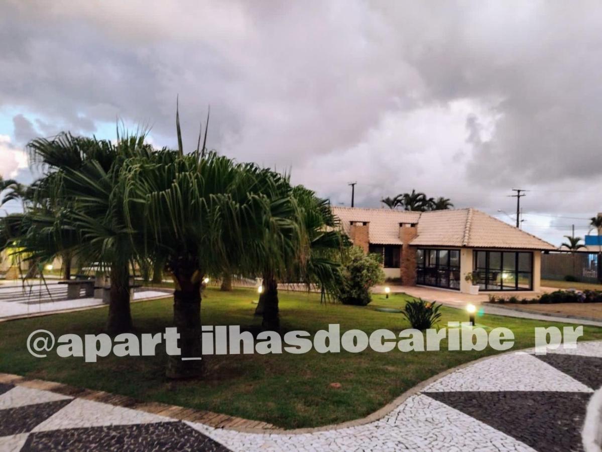 Apto Cond Ilhas Do Caribe - Pr - Beira Mar Матиньюс Экстерьер фото