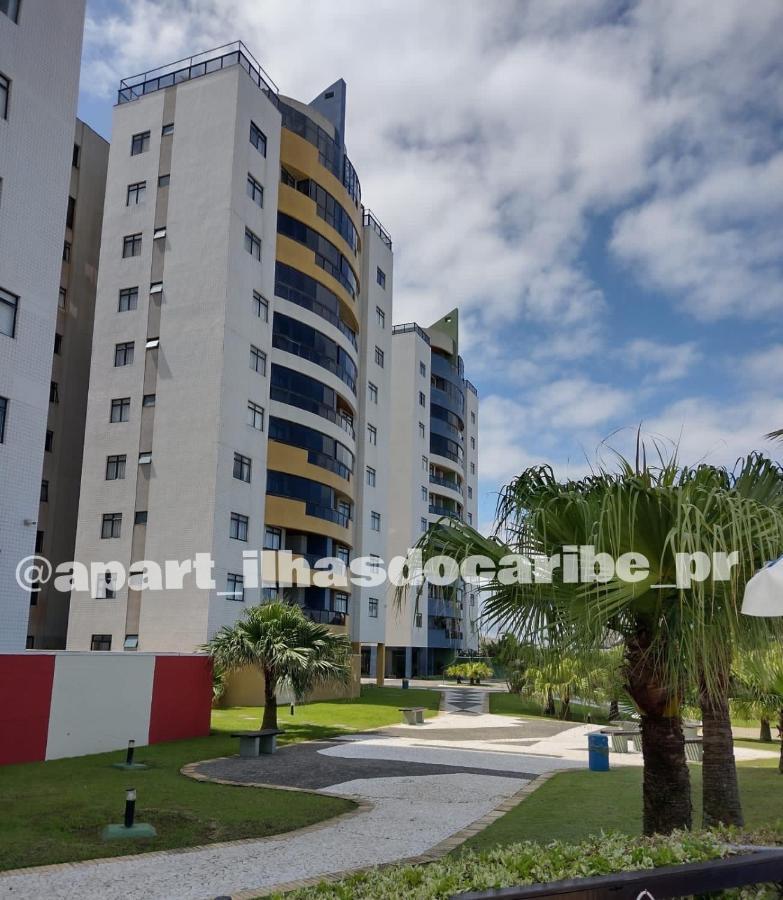 Apto Cond Ilhas Do Caribe - Pr - Beira Mar Матиньюс Экстерьер фото