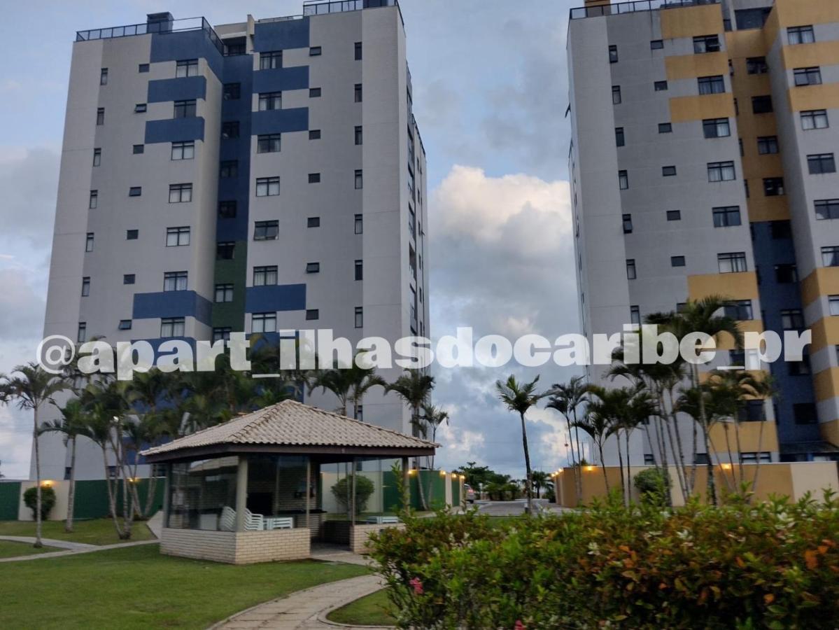 Apto Cond Ilhas Do Caribe - Pr - Beira Mar Матиньюс Экстерьер фото
